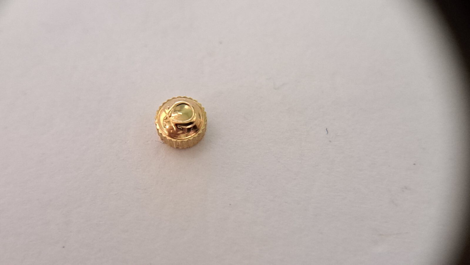 To fit OM CROWN Yellow 3.5mm x 2.0 tap 10 (0.90 thread) for watch repair/parts