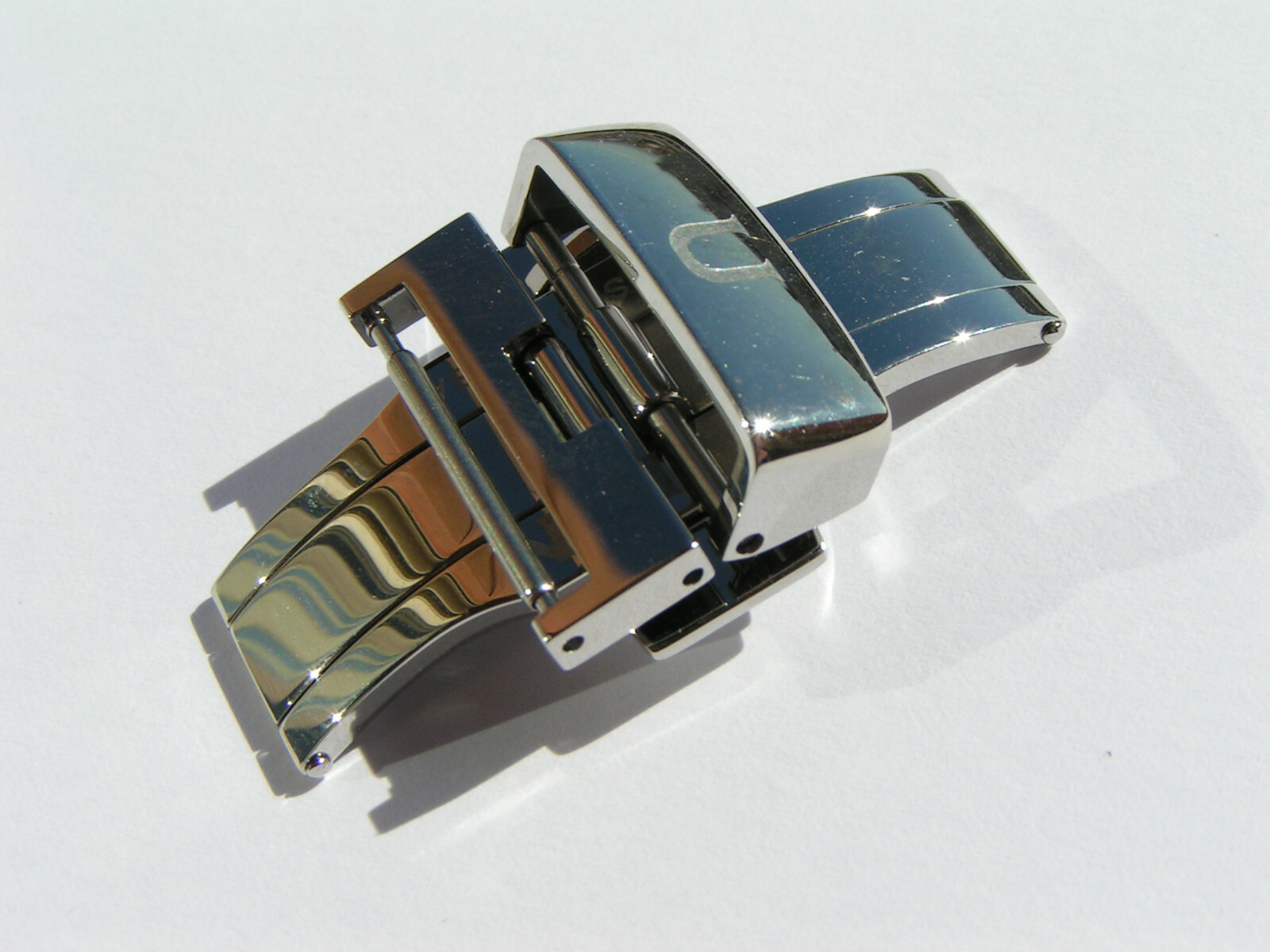 UNION GLASHÜTTE SA Stainless Steel 18mm Deployment Deployant Clasp Buckle I259
