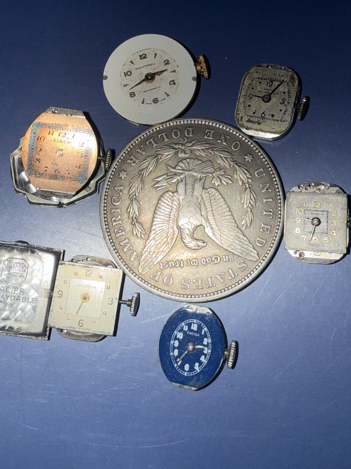 swiss watch movement lot