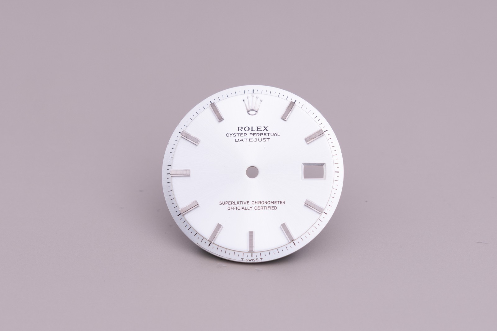 Rolex Mens Datejust Silver Stick Dial for 1601 – 1603 FCD15251