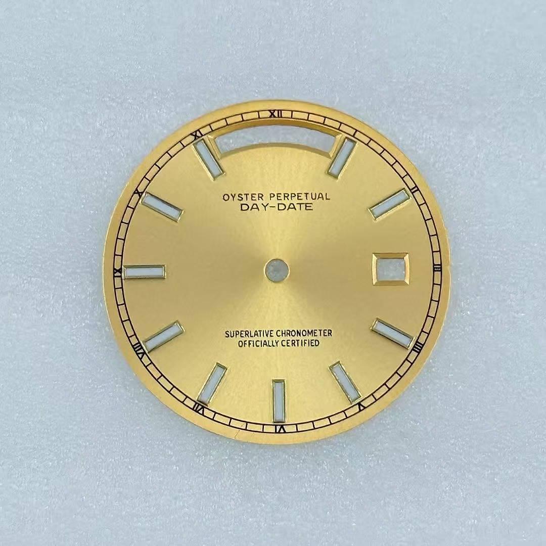 31mm Sunburst Watch Dial Green Luminous for 8285 Automatic Movement
