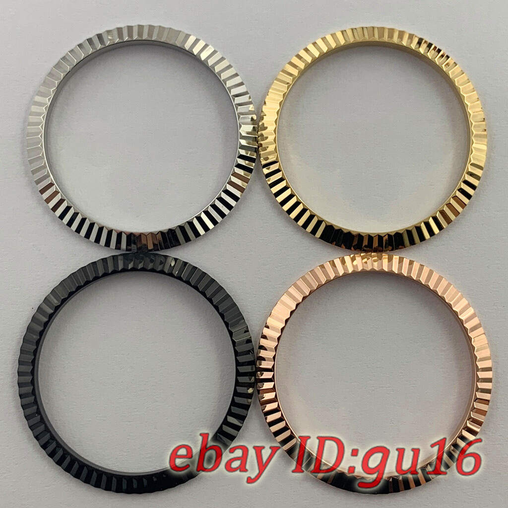 Stainless Steel Bezel Fit 36mm and 40mm Watch Case Ring Replacement Repair Parts