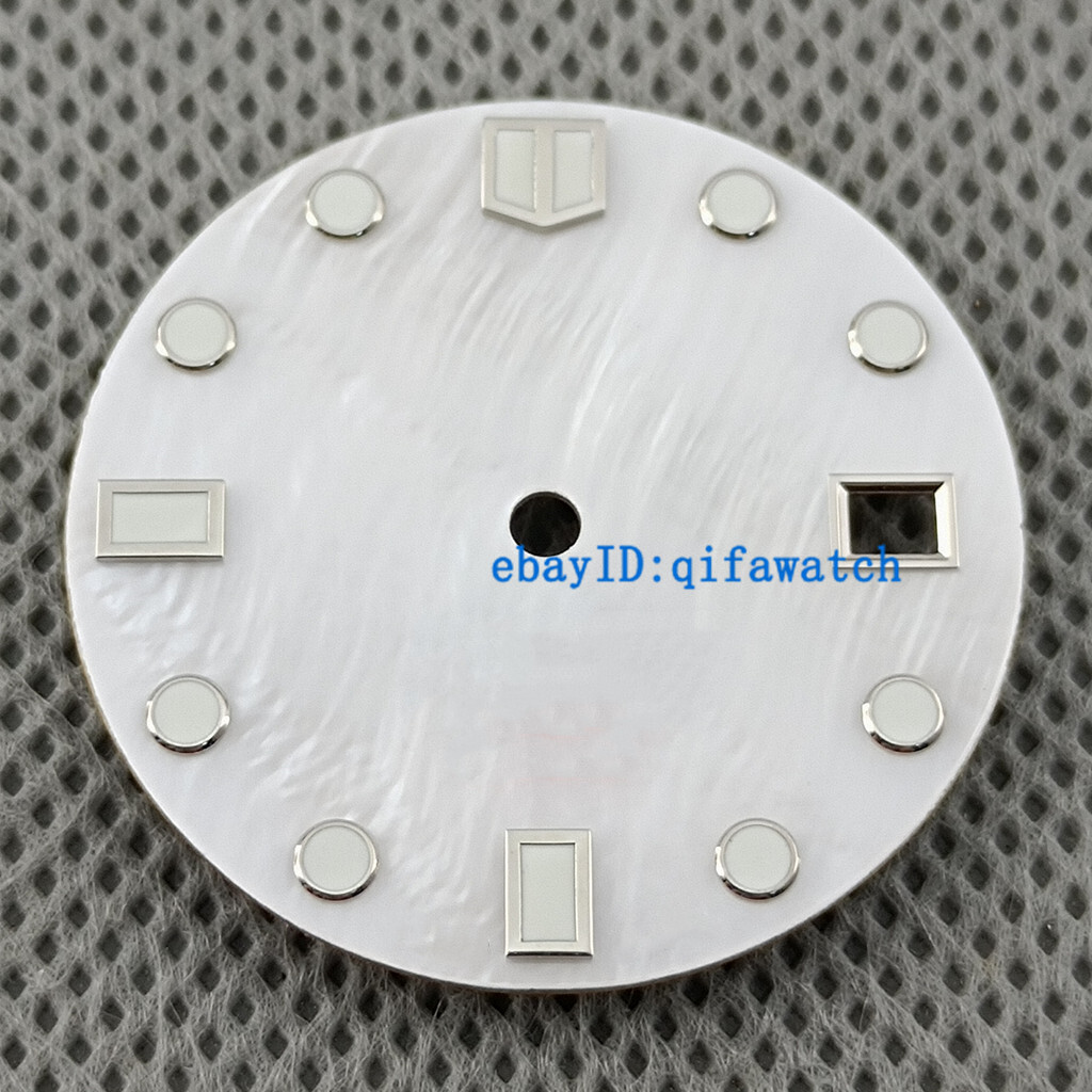 29mm white Watch Dial date Fit NH35 3 o’clock/3.8 o’clock automatic Movement