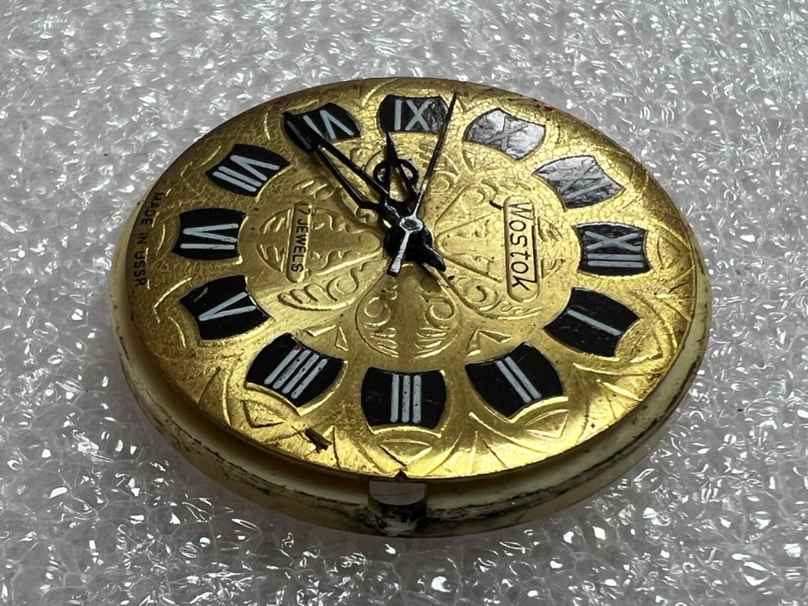 Watch movement USSR Vostok Cal.2409A plus Dial.For parts.