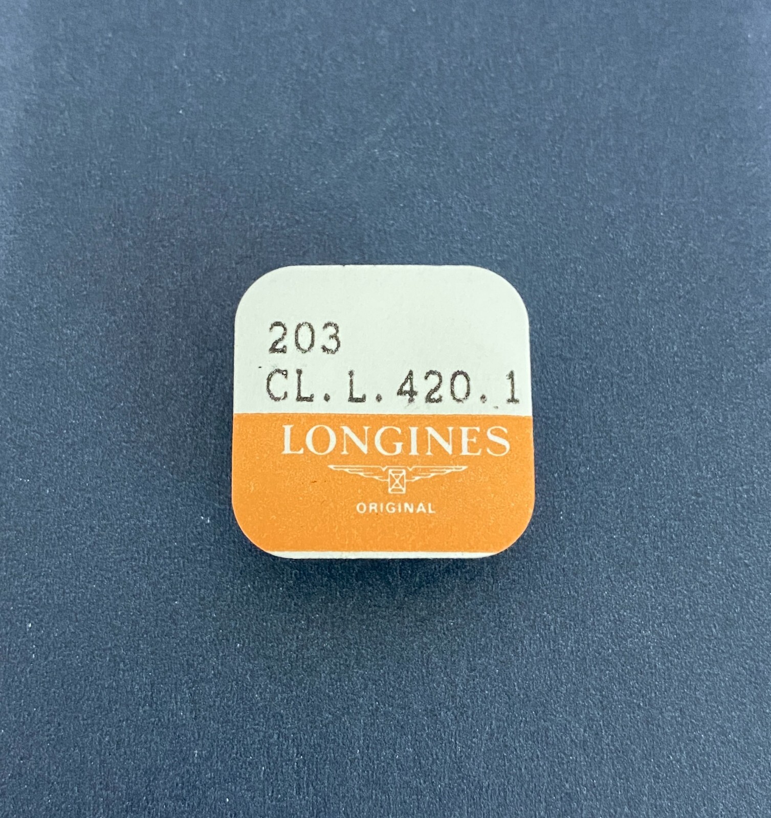 Original LONGINES Movement Wheel Part 203 CAL. L.420.1 (Factory Sealed)