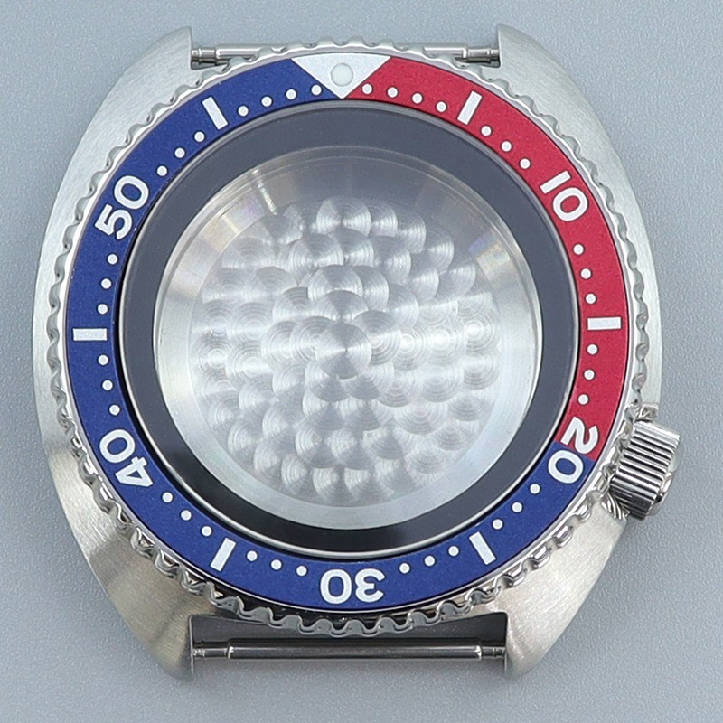 45mm Silvery Watch Case Modify Seiko SKX Mod Sapphire 10ATM For Seiko NH35 36 38