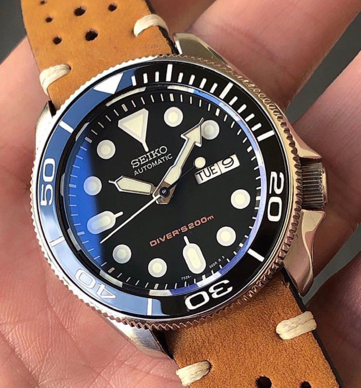 Watch Crystal Only for SKX007/SRPD Flat Sapphire Crystal – CT025