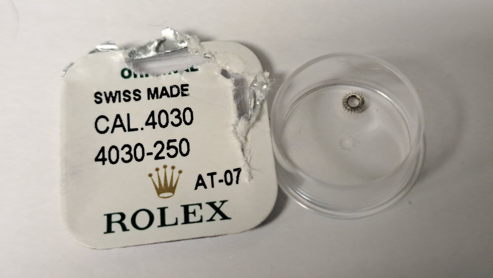 New OPEN Rolex 4030 250 Setting Wheel, for watch repair/part