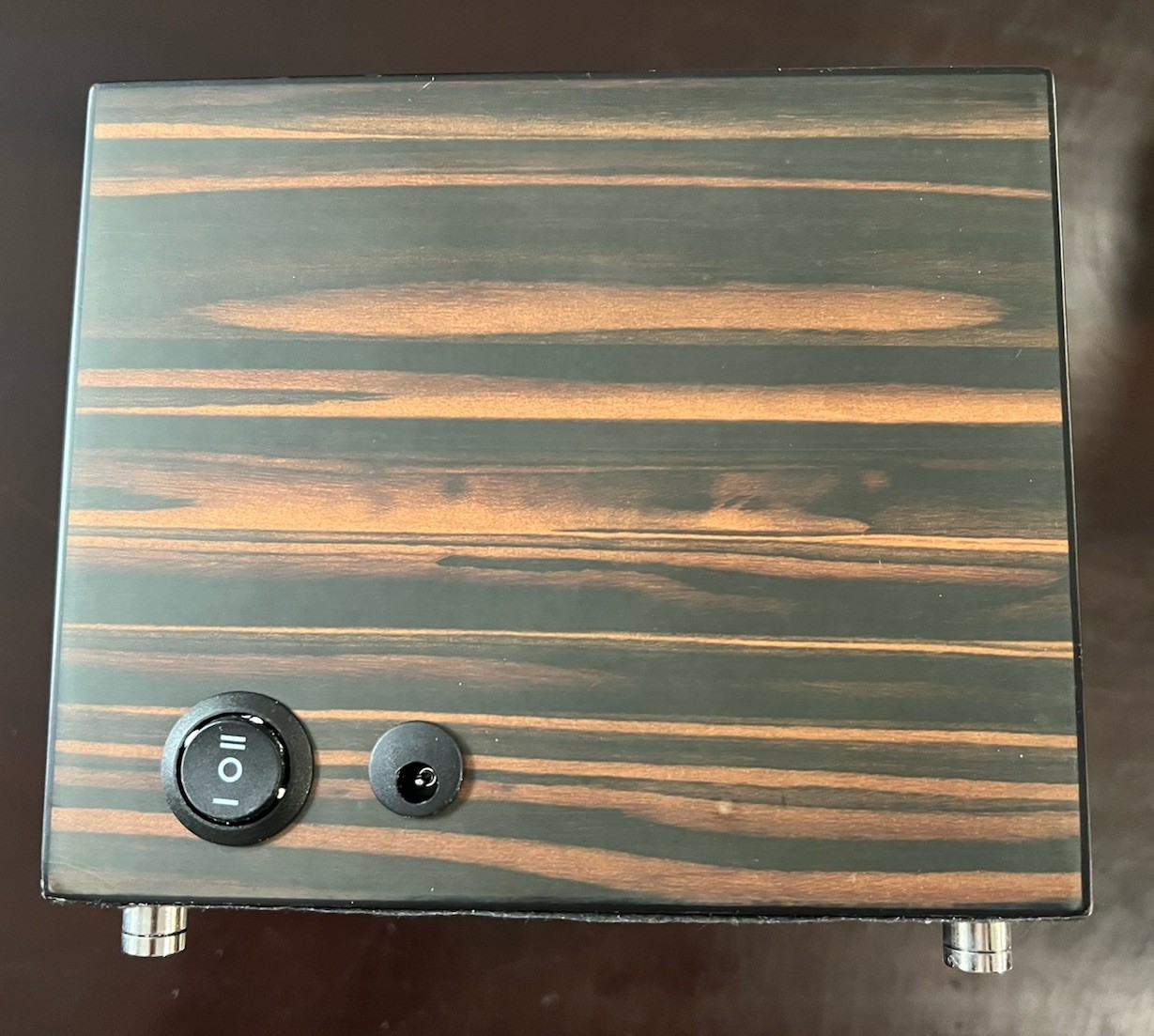 Brouk & Co. Matte Ebony Wooden Watch Hight Quality Winder Lux Gift Working