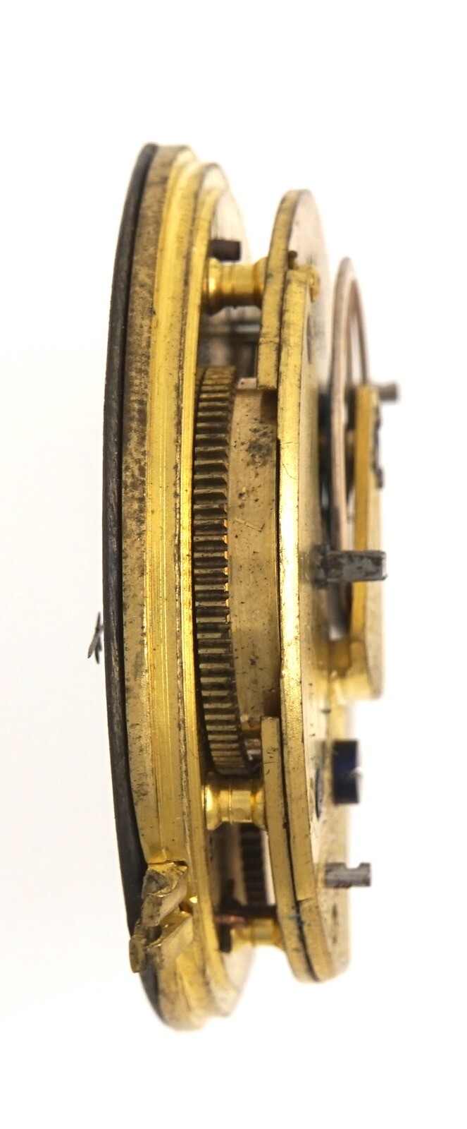G E CLARKE HUDDERSFIELD ENGLISH GOING BARREL POCKET WATCH MOVEMENT SPARES G46
