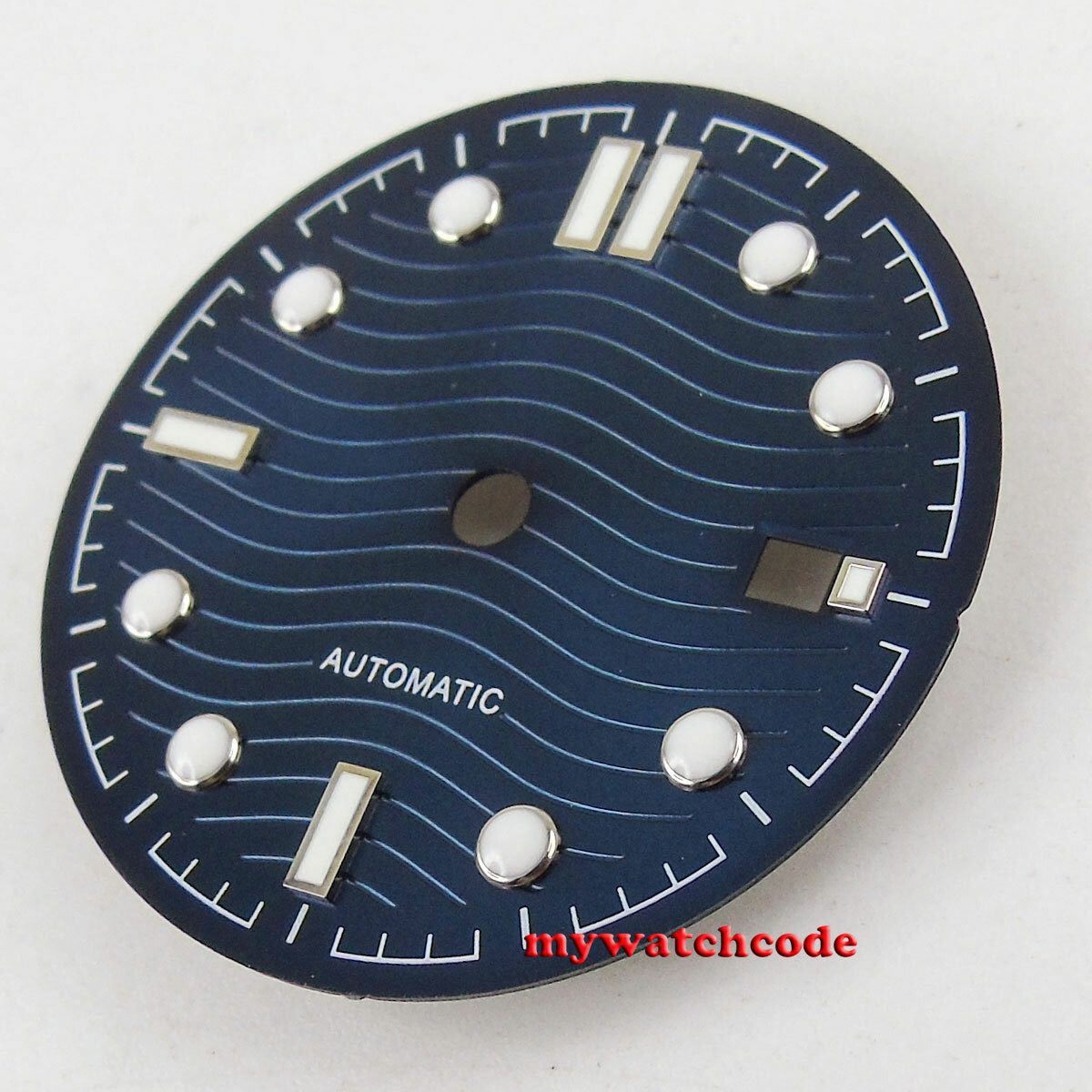 31mm pure sterile black gray blue dial fit ETA 2824 2836 mingzhu 2813 mens watch