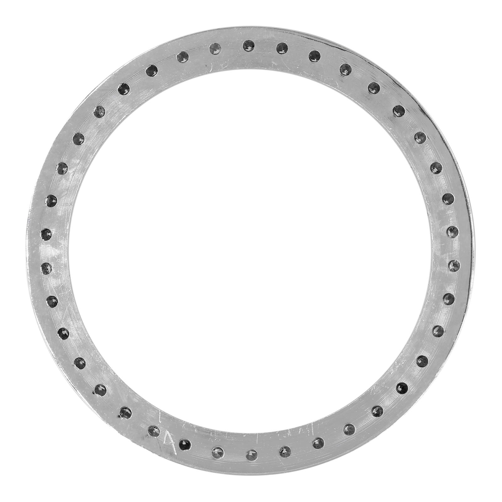 Loose Diamond Bezel For Rolex 41mm White Gold Round Cuts 4.0cttw