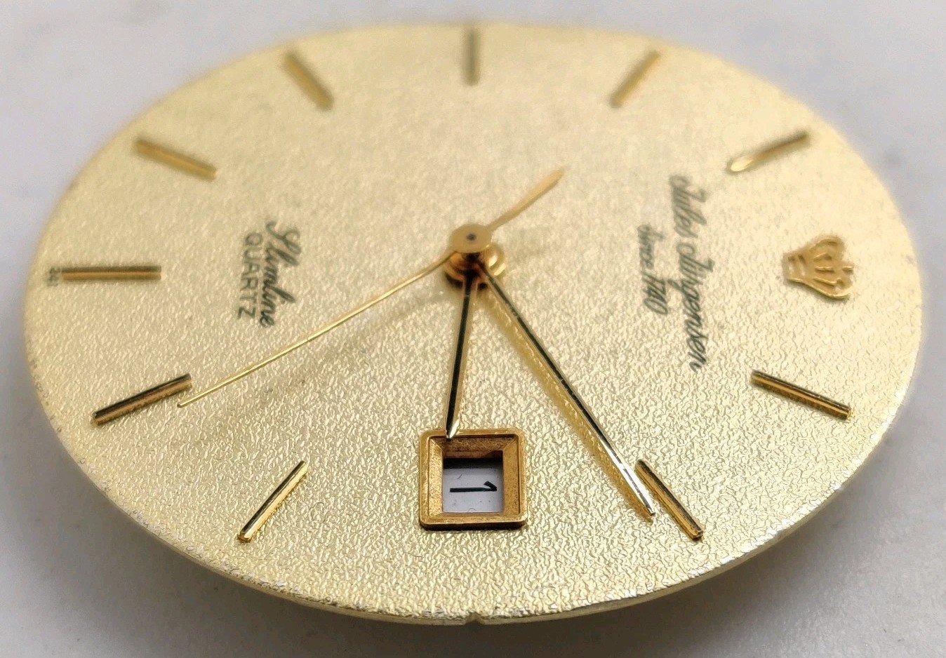 Vintage PUW Cal. 240N-243N Swiss quartz watch movement Works