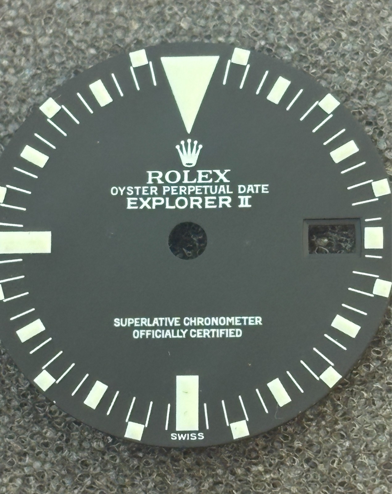 Rolex Explorer II Unused Rolex Service Dial in – Beautiful!