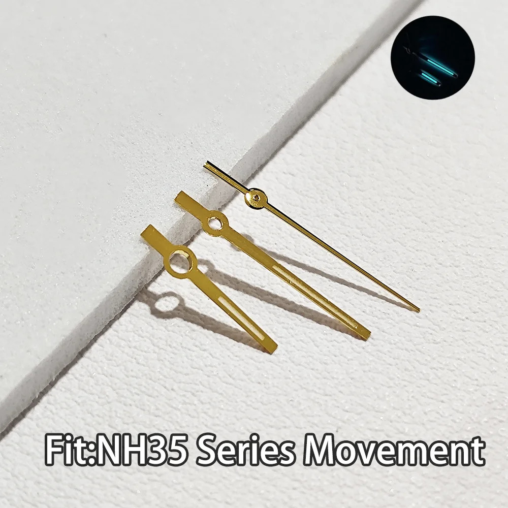 Rose Gold Silver Gold Watch Hands Fit for NH35/36/8215 Movement Pointers