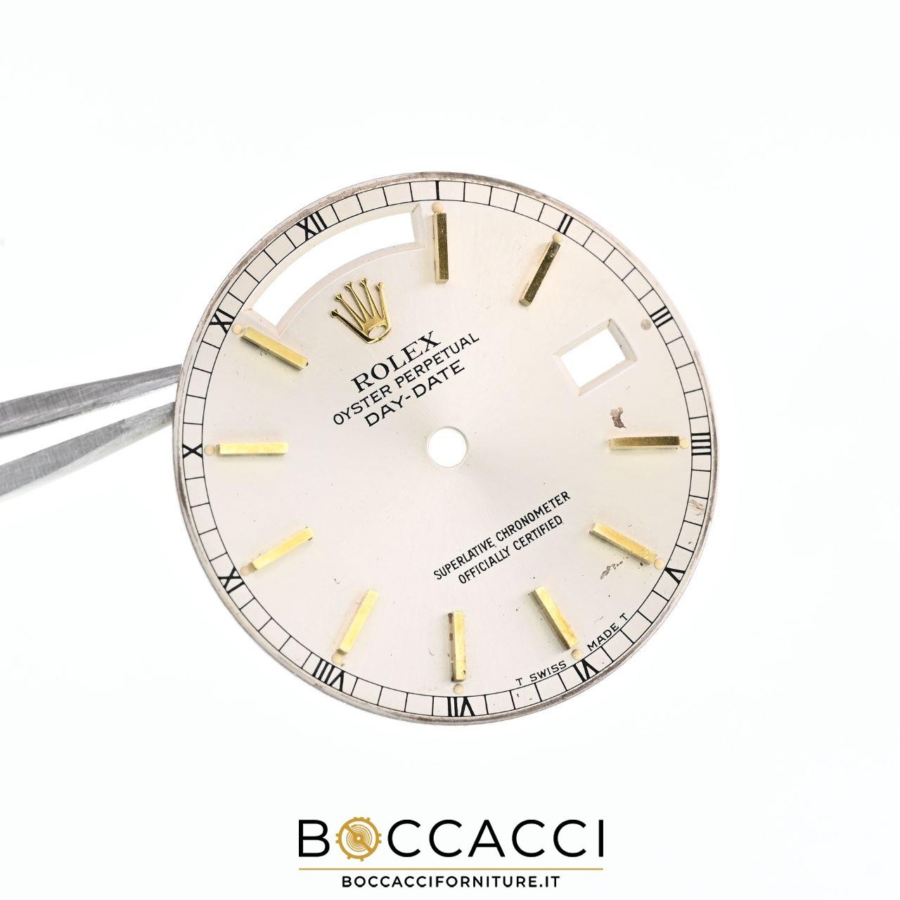 ROLEX Argentee Stick Dial for Day-Date ref. 18038 18238 Calib: 3055 Refer: 18…