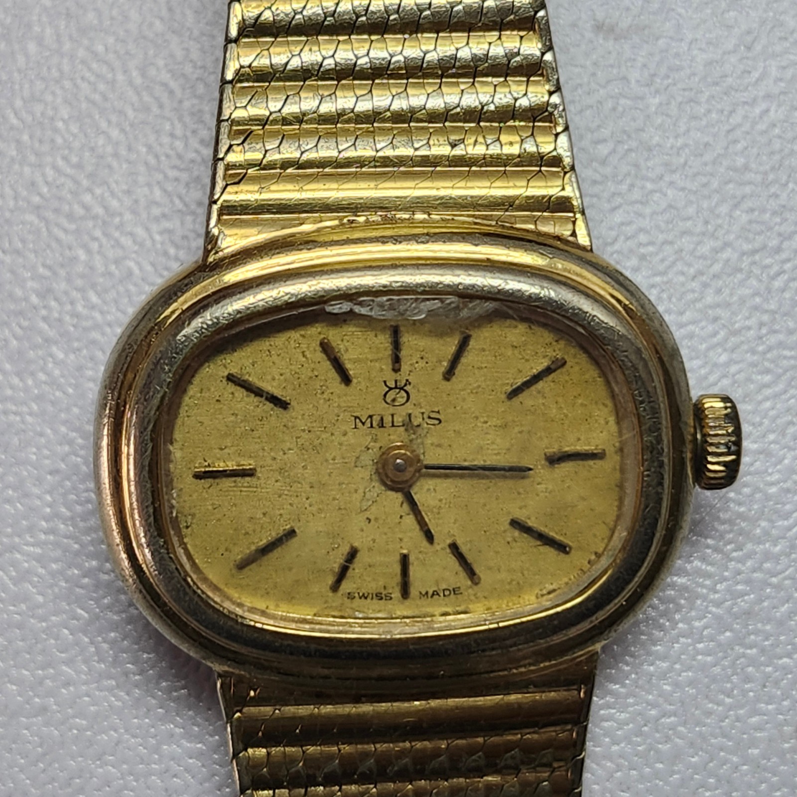 Milus Swiss Ladies Watch Movement – 17 Jewels – M5.2927 – For Parts/Repair