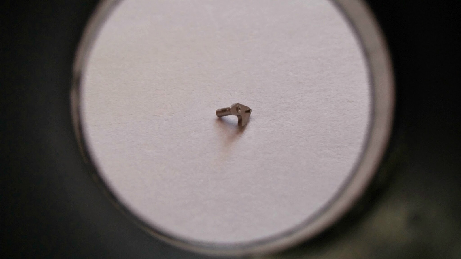GENUINE NEW vintage LeCoultre 910, 911 watch part 7443 – 1 setting lever