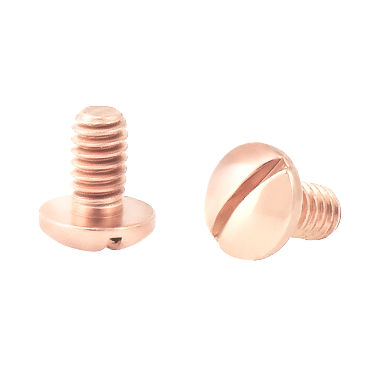 2 PCS NEW SCREWS REPLACEMENT FOR CARTIER LOVE BRACELET ROSE GOLD TOP QUALITY