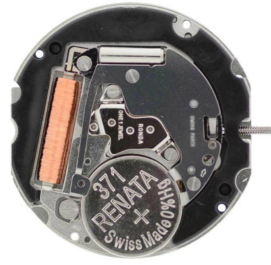 Ronda 708 Quartz Watch Movement Date At 3/6 Swiss Parts