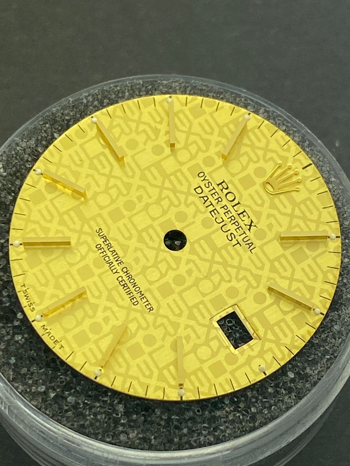 Genuine Rolex Datejust 36mm Champagne computer Watch Dial 16013 16233 116203