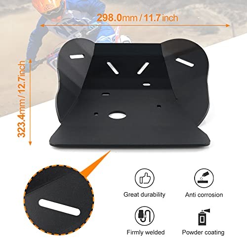 Motorcycle Skid Bash Plate, Fit for CRF150F 2006 2007 2008 2009 2010 2011