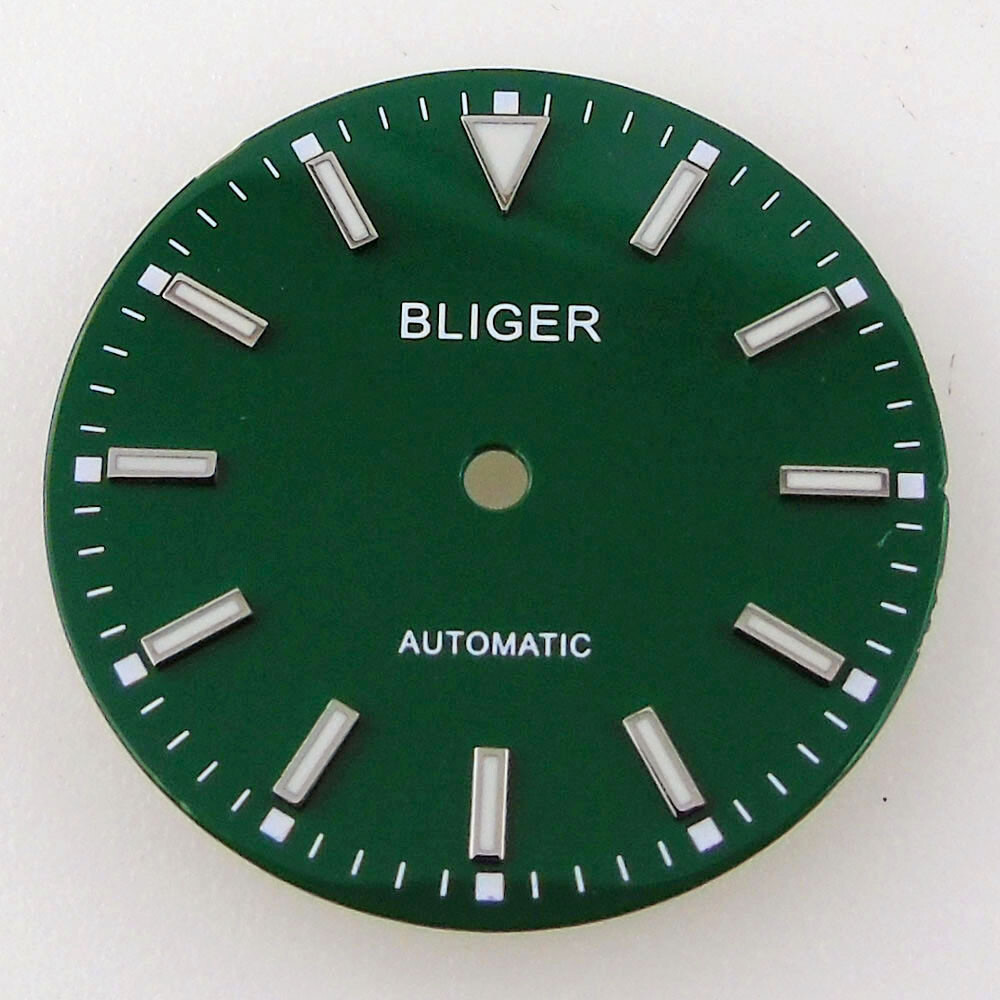 Bliger 29.2mm Lume Watch Dial Hands Set Fit NH35 NH36 2813 MIYOTA82 ETA2824 2836