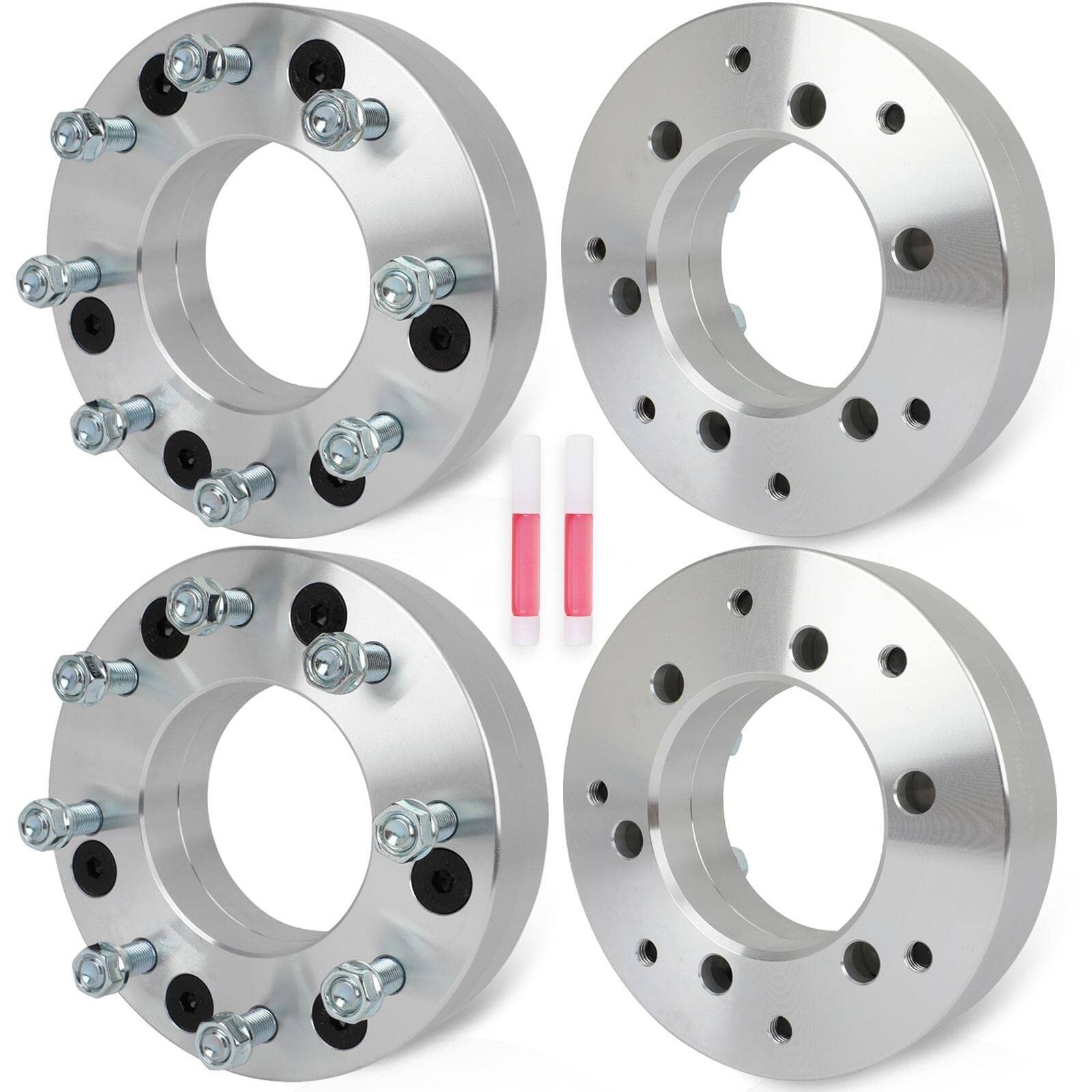 2 Inch Wheel Adapters 6X5.5 To 8X6.5 For Chevy Silverado Sierra Escalade