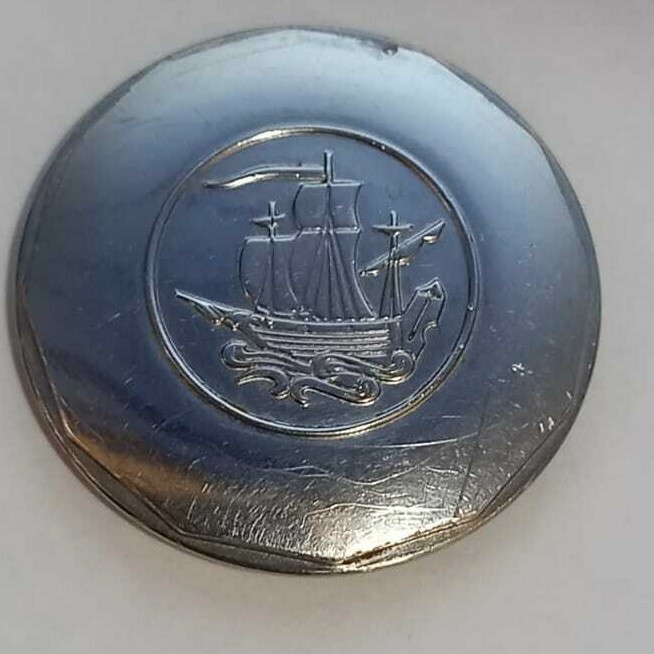 TISSOT Seastar T12 CAL 783 Case back & Dial Used -Tissot ref 44512-9 PARTS