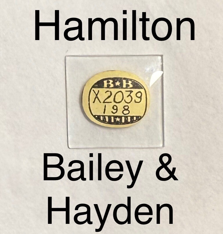 NOS Vintage Hamilton 1950s Bailey and 1940s Hayden Glass Watch Crystal