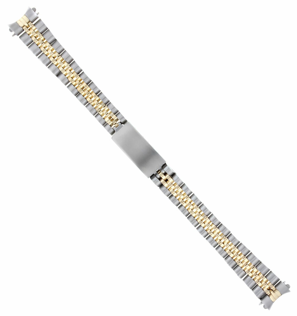 LADIES 14K/SS TWO TONE REPLACEMENT WATCH BAND STRAP FOR ROLEX 69173 79163, 79173