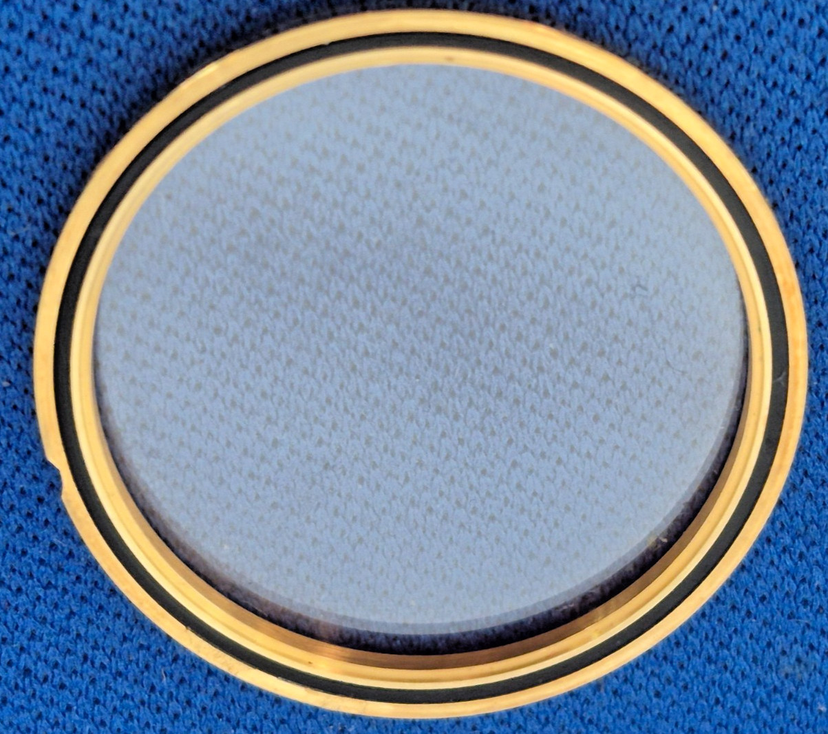 Genuine Ebel 18K .750 Yellow Gold 26.8mm Bezel with Sapphire Crystal and Gasket