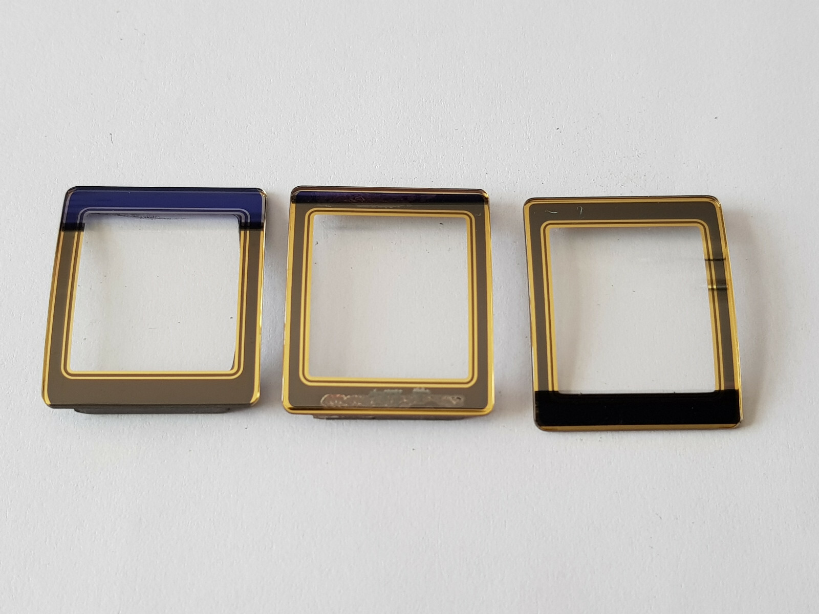 LOT 3 of ORIGINAL CRYSTAL RADO DIASTAR Ceramic Ceramica defect 9