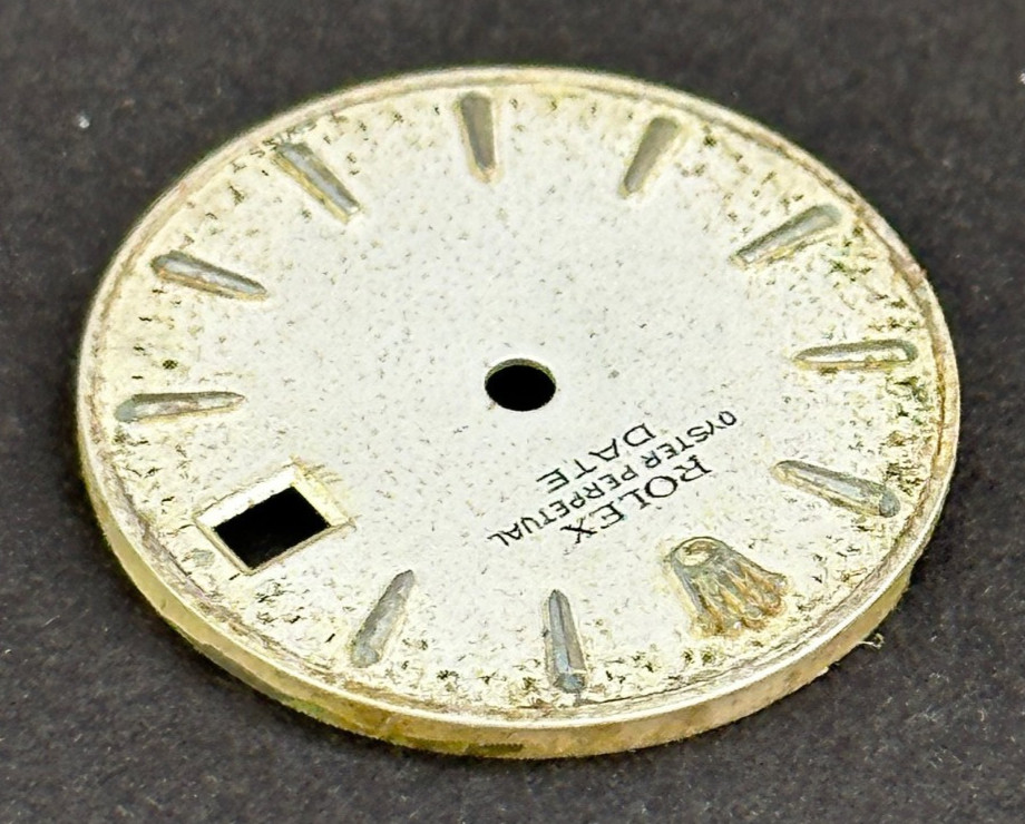 Vintage Rolex Oyster Perpertual Date Watch Dial For 26mm Case 6517 6519 6917