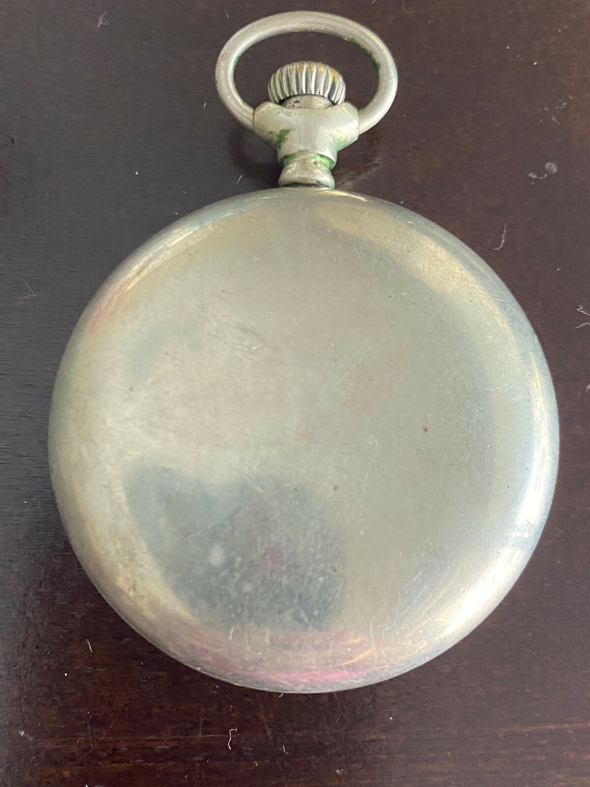 VINTAGE 18S DUEBER POCKET WATCH CASE ONLY. OPEN FACE, LEVER SET