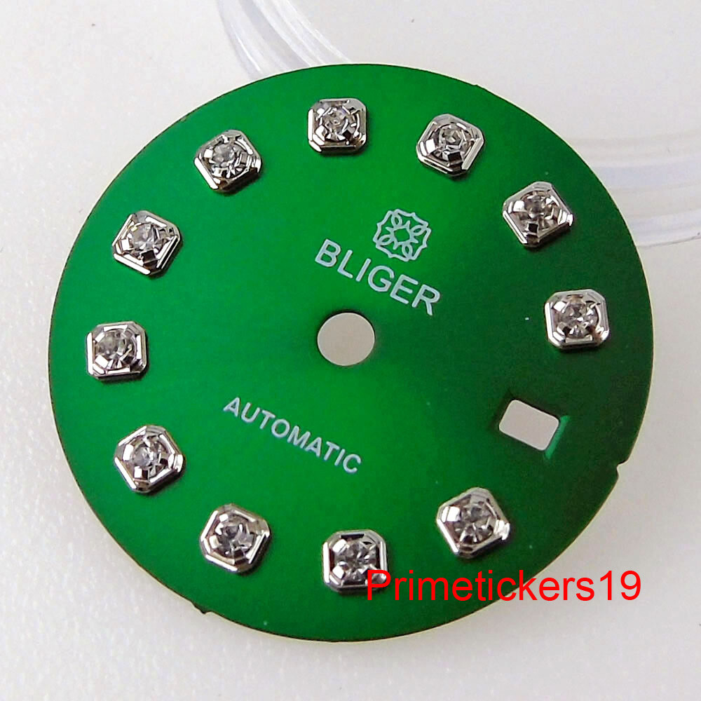 20.5mm Multicolor Sunburst/Gradient Watch Dial Diamond Markers Fit NH05 Movement