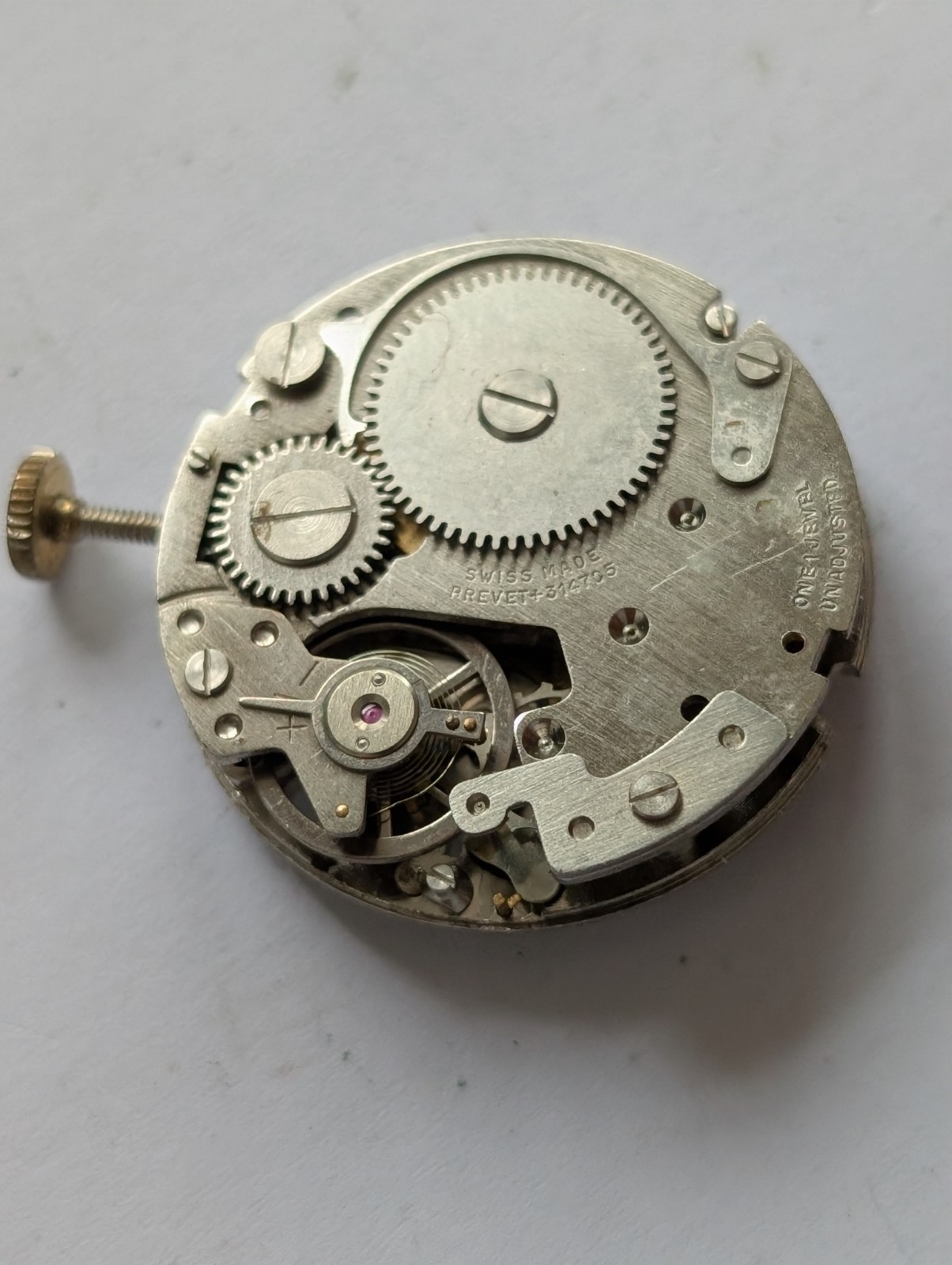 Vintage Baumgartner/BFG 875 Mechanical Watch Movement (Spares/Repairs)