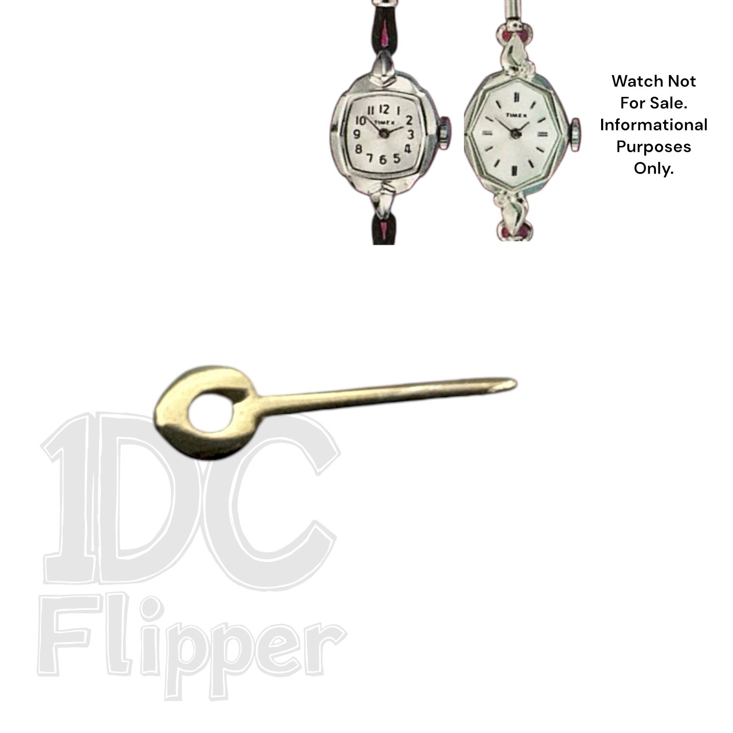 Timex Cavatina Watch MINUTE HAND Part #30 1962-1969 Model 5010, 5730 Ladies Read