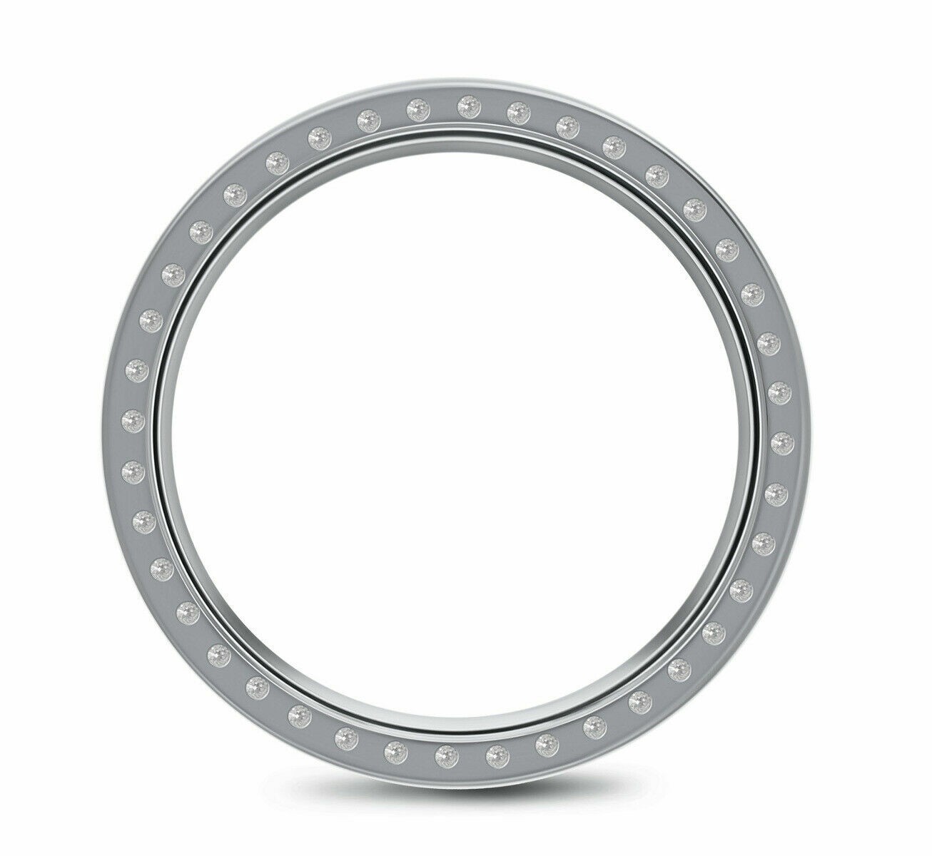 1CT BEAD SET NATURAL DIAMOND BEZEL 18KW FOR ROLEX NO DATE 76030 76080 76094