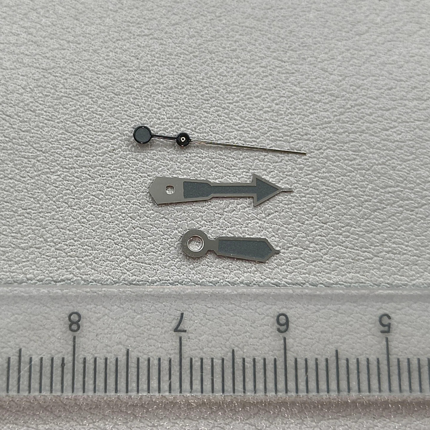 2 Sets Black Trim Green Lume Hands Sets for NH35 NH36 7S26 Movement