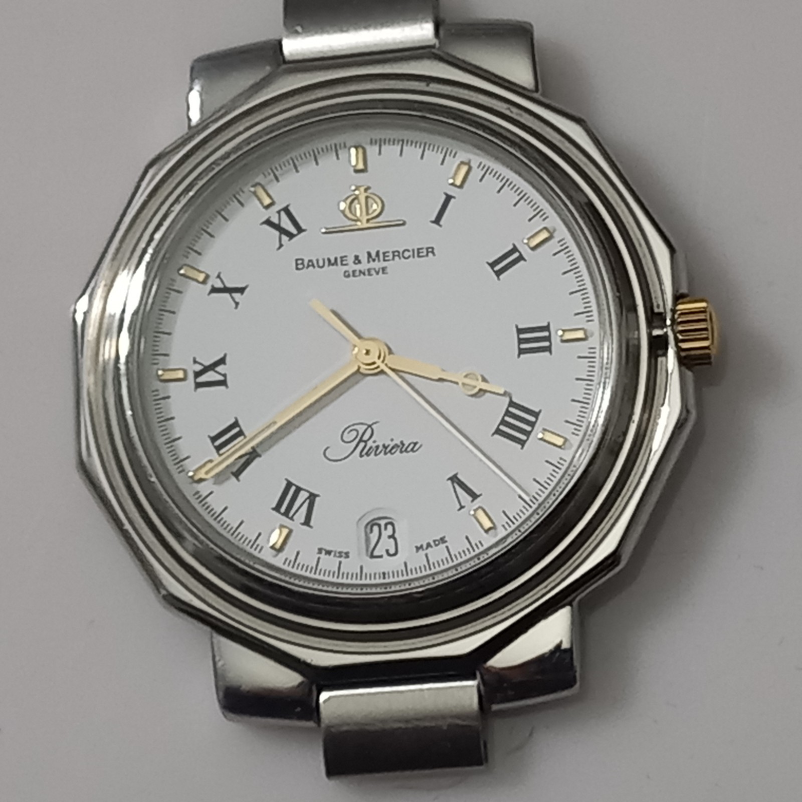 Baume & Mercier Riviera MV045164 – 36mm MINT COND Watch (Head Only) – RUNNING
