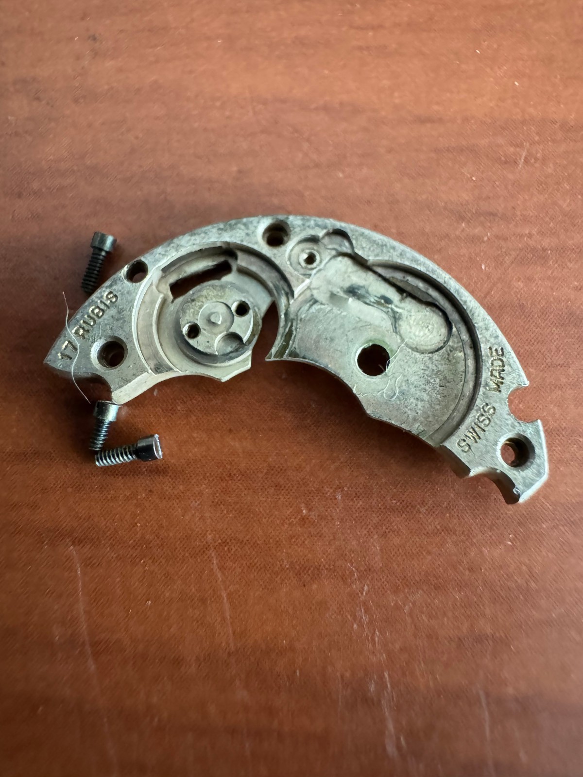 VINTAGE BARREL BRIDGE FOR ROLEX CAL. 710 WRISTWATCH
