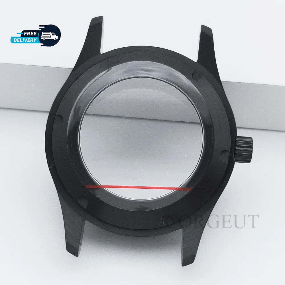 Pilot Watch Case 36mm 39mm 200m Waterproof PVD For NH34 NH35 NH36 ETA PT5000