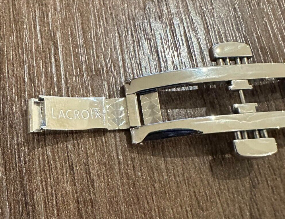 Genuine Oem Maurice Lacroix Steel Deployment Deployant Folding Clasp 6mm Tube