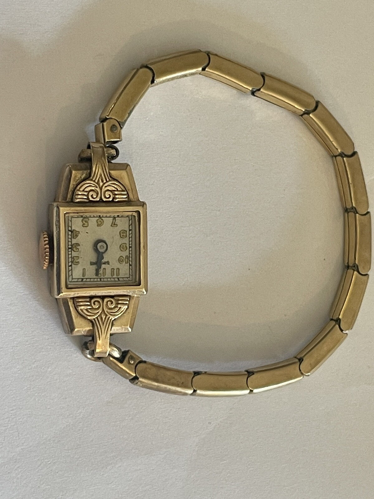 Swiss Simmons Oriental Watch Co. Speidel Watch Runs 🌺🌺