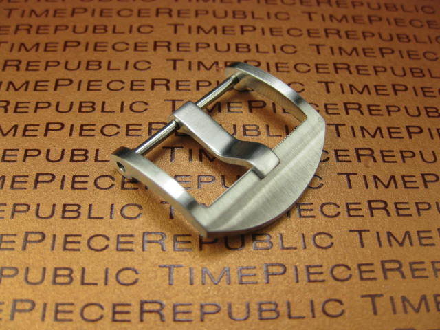24mm Swiss 316L Stainless Screw In Thumbnail Buckle 1pc PANERAI LUMINOR Brush P