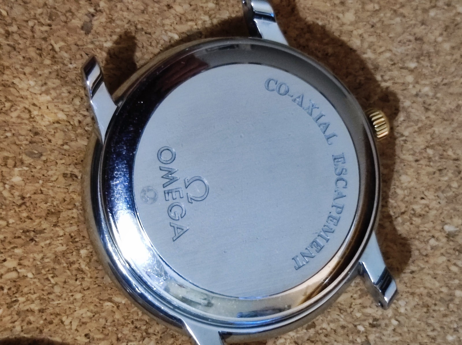 Genuine OMEGA De Ville 4374.31.00 Coaxial Stainless Steel Watch Case 168.1057