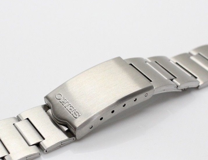 Men’s BRACELET W/ End Links for SEIKO 6139-6005 6139-6007 6139-6009 Chrono 19mm