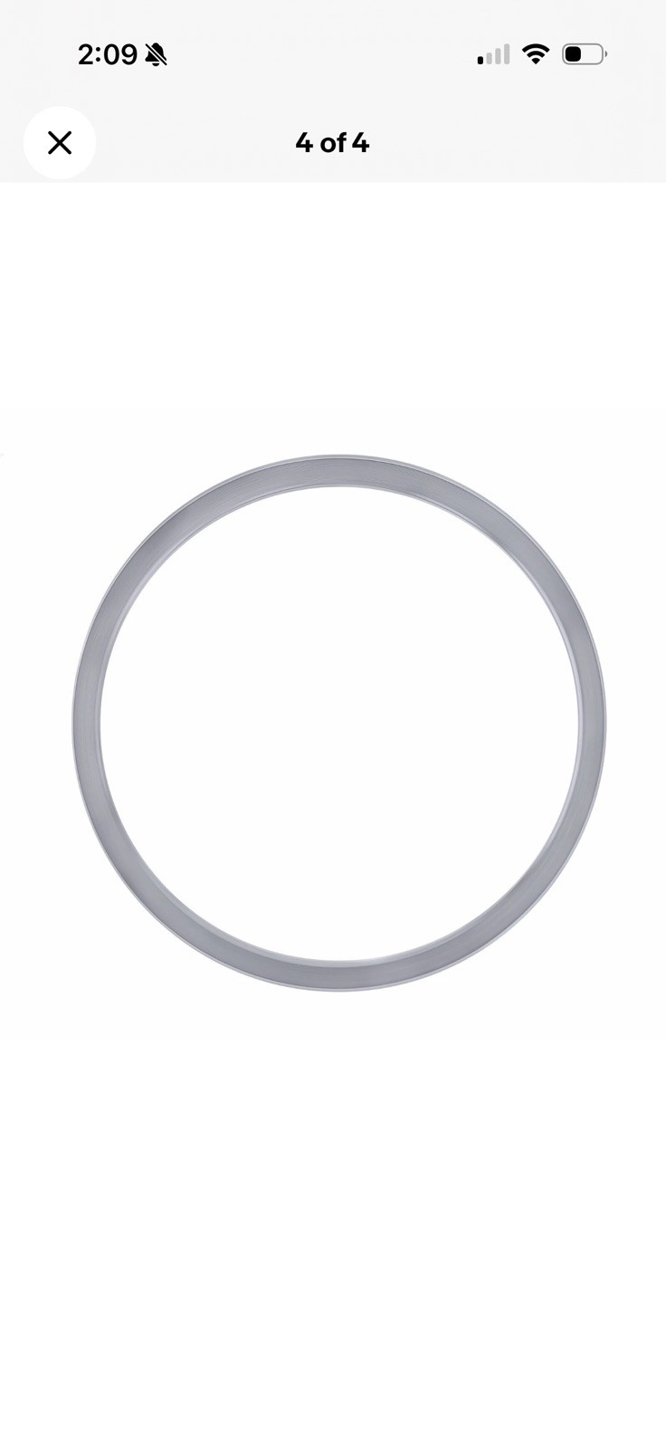 SMOOTH BEZEL FOR 36MM ROLEX MEN 16200 16220 16223 16233 16234 16238 1603 1602 SS