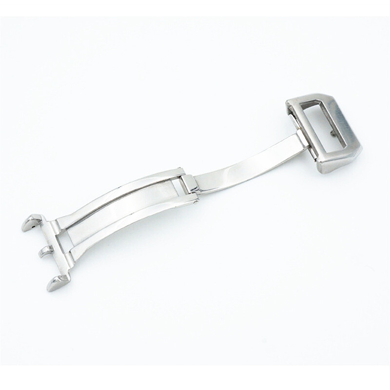 For IWC High Quality Stainless Steel Folding Clasp Buckle Watch Accessories 18mm